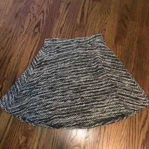 Black and white skirt